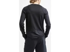 Craft ADV Essence LS Tee Core Colors -Men's Sports Fashion 1908754 999000 ADV Essence LS Tee Closeup2