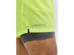 Craft 2-in-1 Stretch Short -Men's Sports Fashion 1908764 851000 ADV Essence 2 in 1 Stretch Shorts Closeup4 1