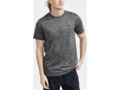 Craft ADV Charge Melange Tee -Men's Sports Fashion 1911447 998000 ADV Charge Melange SS Tee M Closeup1 1