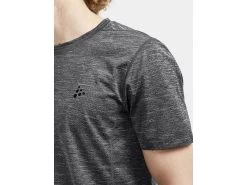 Craft ADV Charge Melange Tee -Men's Sports Fashion 1911447 998000 ADV Charge Melange SS Tee M Closeup4