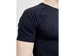 Craft Core Dry Active Comfort Short Sleeve -Men's Sports Fashion 1911678 999000 CORE Dry Active Comfort SS M Closeup3