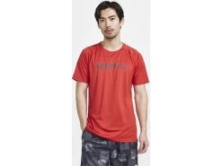 Craft Core Unify Logo Training Tee -Men's Sports Fashion 1911786 453000 Core Essence Logo Tee M Closeup1 1