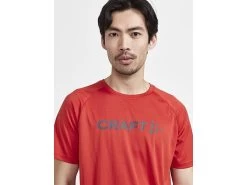Craft Core Unify Logo Training Tee -Men's Sports Fashion 1911786 453000 Core Essence Logo Tee M Closeup3 1