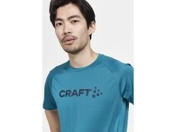 Craft Core Unify Logo Training Tee -Men's Sports Fashion 1911786 625000 Core Essence Logo Tee M Closeup3 2