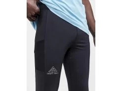 Craft Pro Trail Tights Black -Men's Sports Fashion 1912446 999000 PRO Trail Tights M Closeup3