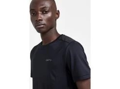 Craft Core Essence Short Sleeve Tee Core Colors -Men's Sports Fashion 1912451 999000 Core Essence SS Tee M Closeup3 2