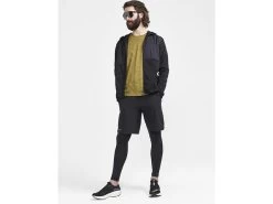 Craft ADV Essence Jersey Hood Jacket -Men's Sports Fashion 1912454 999000 ADV Essence Jersey Hood Jacket M Closeup6