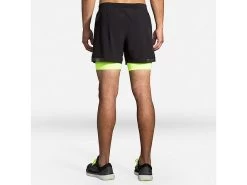 Brooks Carbonite 5" 2-in-1 Short -Men's Sports Fashion 211352 070 MB Carbonite 5in 2in1 Short