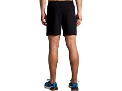 Brooks High Point 7" 2-in-1 Short -Men's Sports Fashion 211454 001 MB High Point 7in 2in1 Short