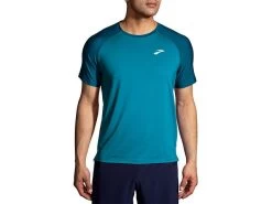 Brooks Atmosphere Short Sleeve 2.0 27 Brooks Atmosphere Short Sleeve 2.0 -Men's Sports Fashion 211455 442 MF Atmosphere Short Sleeve 2 1