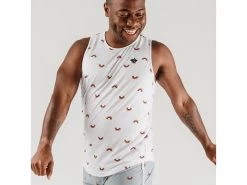 Rabbit LOVE ALL Tank -Men's Sports Fashion DSC05095