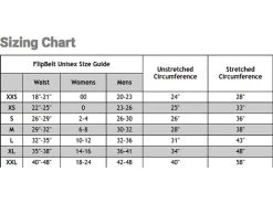 FlipBelt Zipper -Men's Sports Fashion FlipBelt Sizing