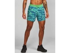 Janji 5-inch AFO Middle Short -Men's Sports Fashion JANJI MS01A CYANOTYPE FOLIAGE 01 1