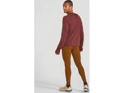 Janji Repeat Merino Tech Long Sleeve -Men's Sports Fashion JANJI MT12A BARK 03