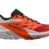 Salomon Sense Ride 5 -Men's Sports Fashion L47046200 0 GHO SENSE RIDE 5Lunar Rock Shocking Orange Fiery Red copy