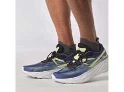 Salomon Aero Glide -Men's Sports Fashion L47049200 0 MOD AERO GLIDE MENBlue Ashes Dark Sapphire Sunny Lime copy