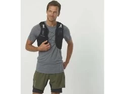 Salomon Active Skin 8 Set -Men's Sports Fashion LC1757900 0 MOD ACTIVE SKIN 8 with flasks BLACK copy 1