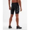 2XU Core Compression Short -Men's Sports Fashion MA3851b BLK SIL 04
