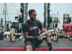 ROLL Recovery R8 Massage Roller -Men's Sports Fashion ROLL Recovery R8 White and Gym 1