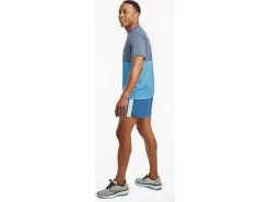 Saucony ReRun Short Sleeve 7 Saucony ReRun Short Sleeve -Men's Sports Fashion SAM800250 BB 3