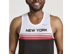Saucony NYC 2022 Stopwatch Singlet -Men's Sports Fashion SAM800277 NY22 3