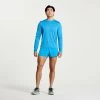 Saucony Stopwatch Long Sleeve -Men's Sports Fashion SAM800279 AZH 1