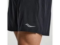 Saucony Outpace 5" Short 21 Saucony Outpace 5" Short -Men's Sports Fashion SAM800328 BK 7