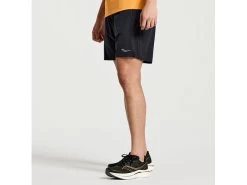 Saucony Outpace 7" Short -Men's Sports Fashion SAM800329 BK 3