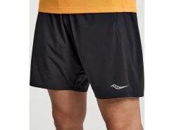 Saucony Outpace 7" Short -Men's Sports Fashion SAM800329 BK 5