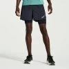 Saucony Pinnacle 5" 2-in-1 Shorts -Men's Sports Fashion SAM800339 BK 1