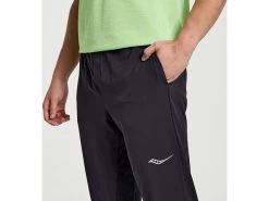 Saucony Boston Woven Pant -Men's Sports Fashion SAM800348 BK 5
