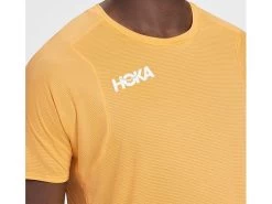 HOKA Glide Short Sleeve -Men's Sports Fashion SMALL 1123725 MONG 2