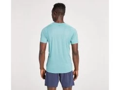 HOKA Glide Short Sleeve -Men's Sports Fashion SMALL 1123725 TREL 4 1