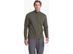 Vuori Ease Performance 1/2 Zip -Men's Sports Fashion m ease performance half zip forest heather 2 2